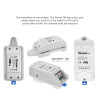 Wall Bracket Mounting untuk Sonoff (Sonoff DR Tray  DIN Rail 8 cm)
